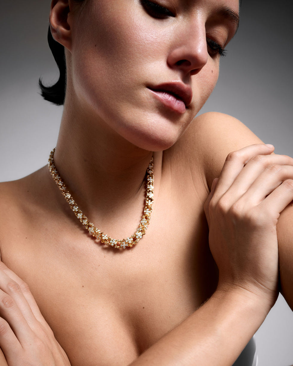 Signature Handmade Chain - Diamonds