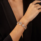 Beirut Rosace Necklace - Morganites - Diamonds