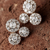 Beirut Rosace Earrings - Diamonds