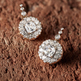 Beirut Rosace Earrings - Diamonds