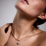 Beirut Rosace Necklace - Diamonds