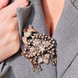 Broche - Diamants