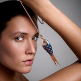 Fish For Love Pendentif Bleu Ciel - Tourmalines - Saphirs - Diamants