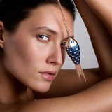 Fish For Love Pendentif Bleu Ciel - Tourmalines - Saphirs - Diamants