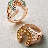 Fortune Jaune Bague - Diamants