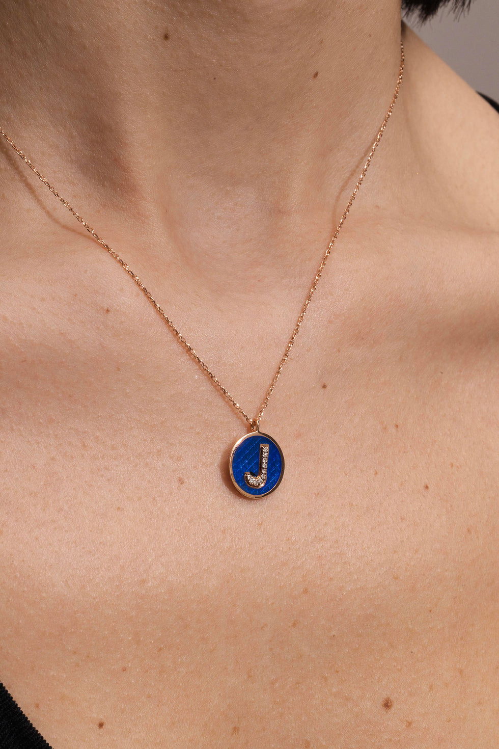 Monogramme Pendentif Colorè - 13.00mm