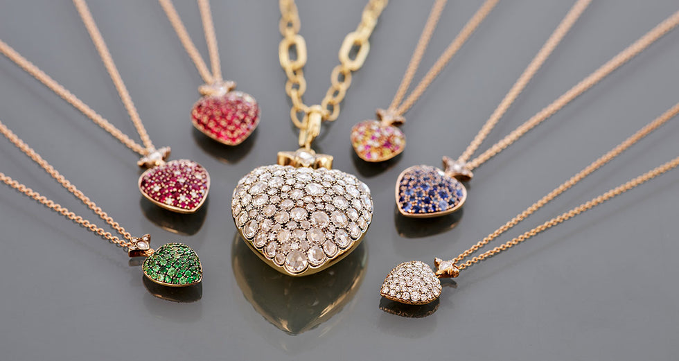 Corazon Pendant - Diamonds