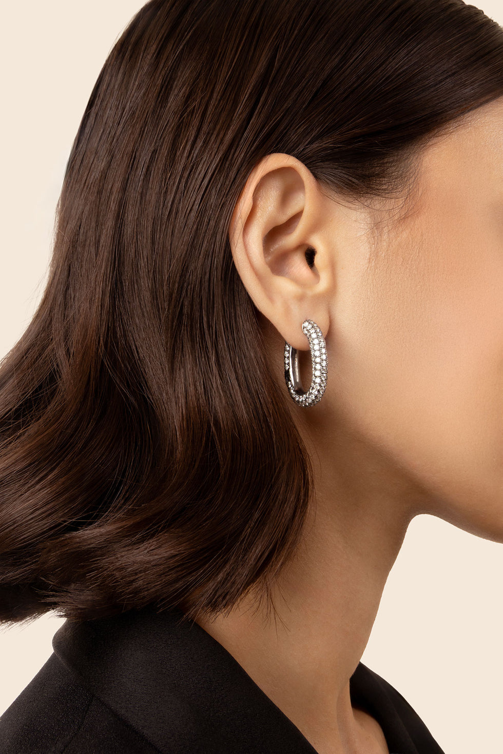 Link Boucles d'Oreilles - Diamants
