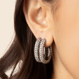 Link Boucles d'Oreilles - Diamants