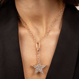 Istanbul Pendentif - Tourmalines Roses - Diamants