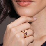 Aura Ring - Pink Tourmaline