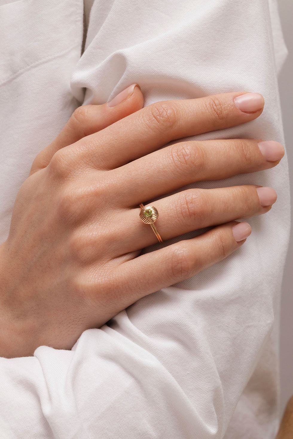 Aura Bague - Peridot