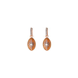 Aïda Orange Earring - Diamonds
