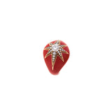 Aïda Red Snapper Ring - Diamonds