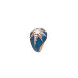 Aïda Sky Blue Ring - Diamonds