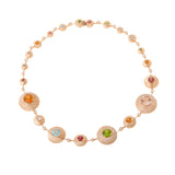 Aura Necklace - Morganites - Citrines- Peridots - Aquamarines - Tourmalines - Diamonds