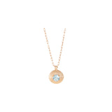 Aura Pendant - Aquamarine
