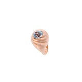 Aura Pinky Ring - Aquamarine