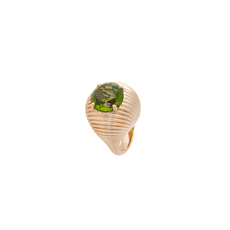 Aura Pinky Ring - Peridot