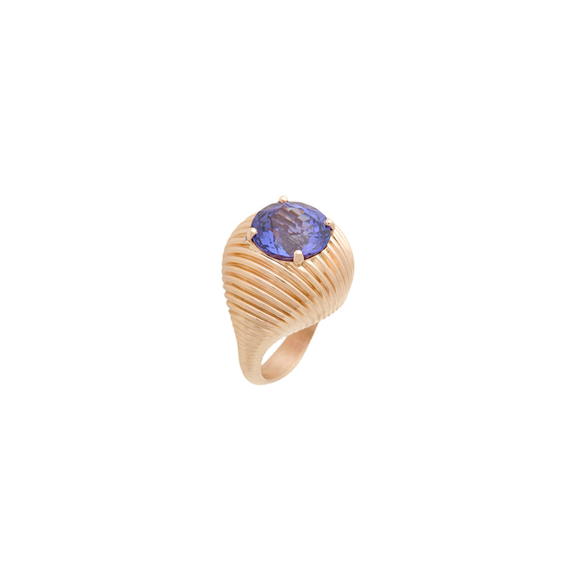 Aura Pinky Ring - Tanzanite