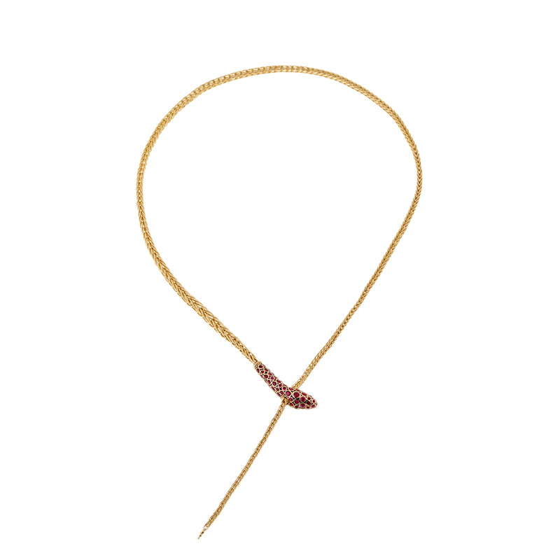 Basilik Necklace - Rubies