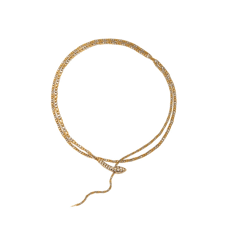 Basilik Necklace -  Diamonds