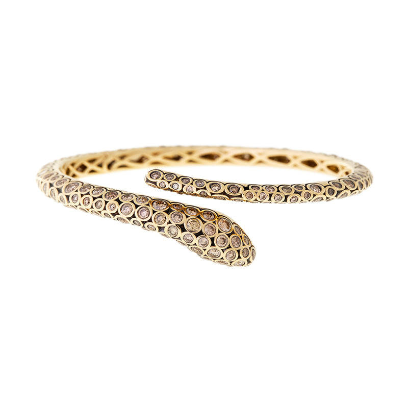 Basilik Bracelet - Diamants Bruns
