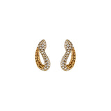 Basilik Earrings - Diamonds