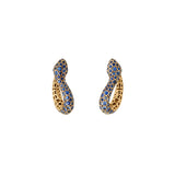 Basilik Boucles d'oreilles - Saphirs Bleus