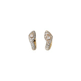 Basilik Earrings - Diamonds