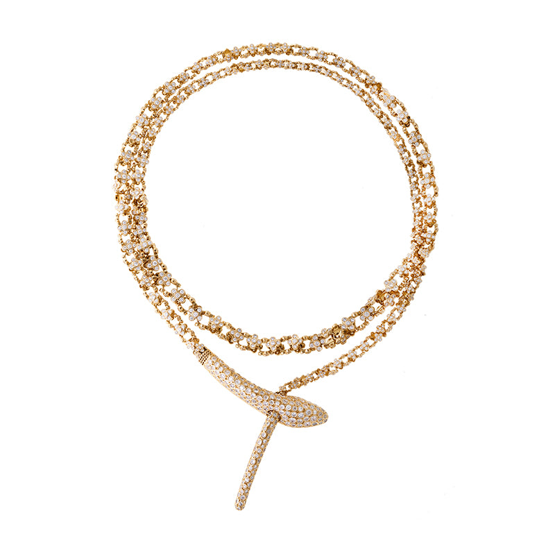 Basilik Necklace - Diamonds