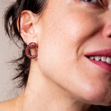 Basilik Earring - Spinels - Tsavorites