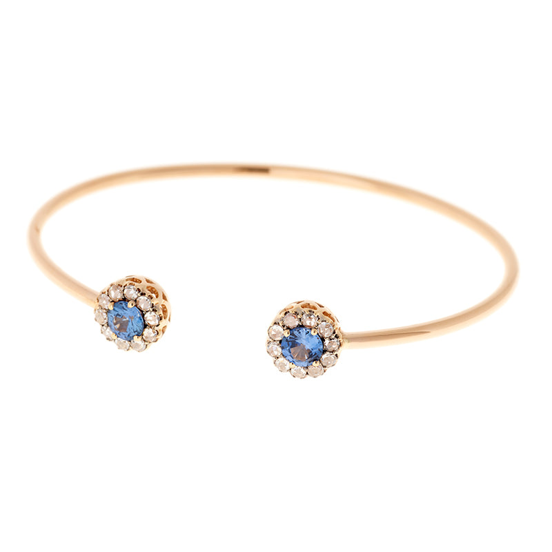Beirut Rosace Bracelet - Sapphires - Diamonds
