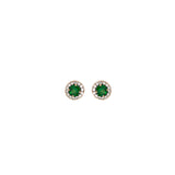 Beirut Earrings - Tsavorites - Diamonds