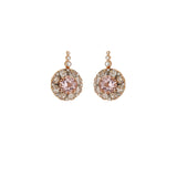 Beirut Rosace Boucles D'oreilles - Morganites - Diamants