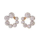 Beirut Rosace Earrings - Diamonds