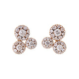 Beirut Rosace Earrings - Diamonds
