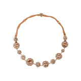 Beirut Rosace Necklace - Morganites - Diamonds