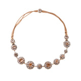 Beirut Rosace Necklace - Morganites - Diamonds