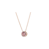 Beirut Pendentif - Tourmaline Rose Clair - Diamants