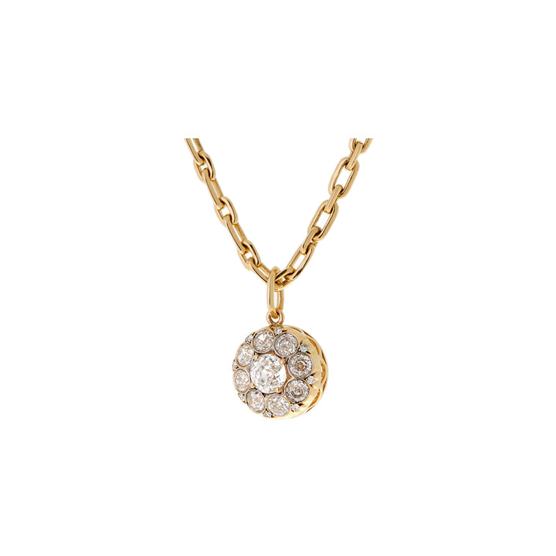 Beirut Rosace Necklace - Diamonds