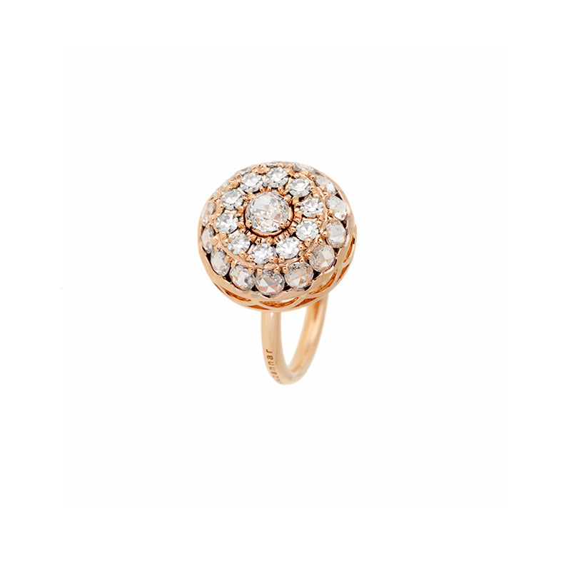 Beirut Rosace Ring - Diamonds