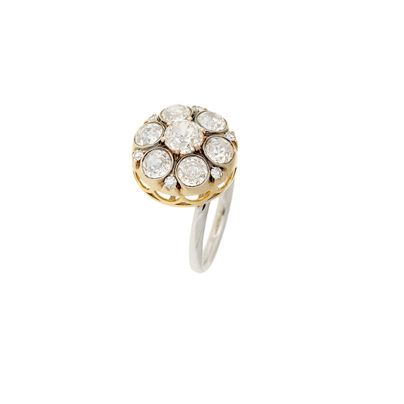 Beirut Rosace Ring - Diamonds