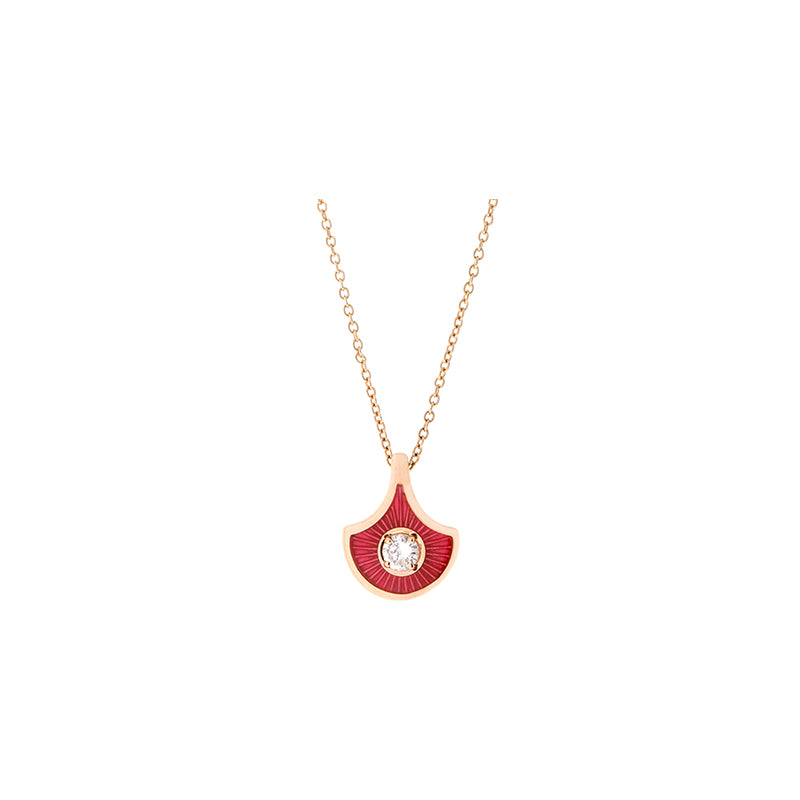 Fish For Love Red Snapper Pendant - Diamond