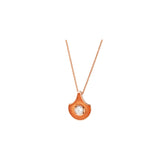 Fish For Love Orange Pendentif - Diamant