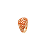 Fish For Love Bague Orange - Diamants
