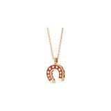 Fortune Orange Pendant - Diamonds