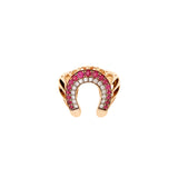 Fortune Ring - Rubies - Diamonds