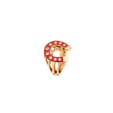 Fortune Red Snapper Ring - Diamonds