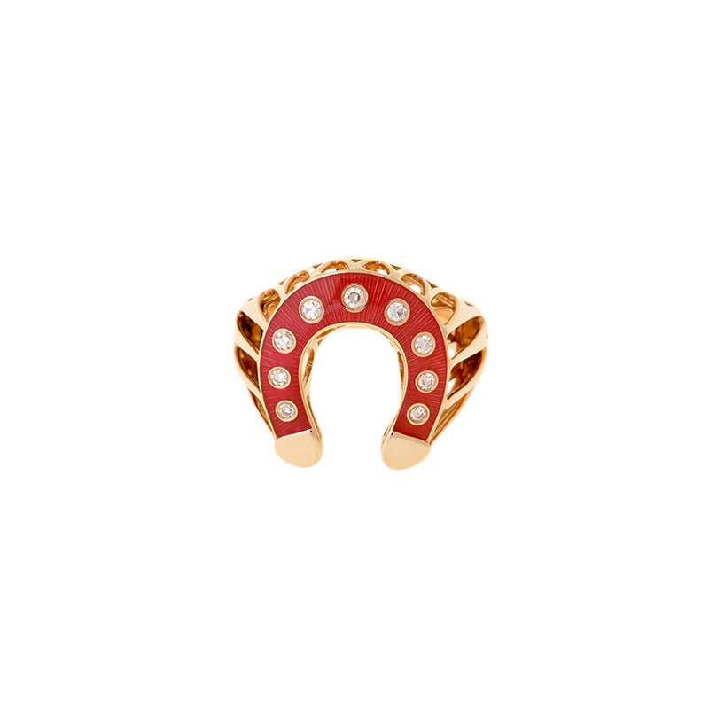 Fortune Red Snapper Ring - Diamonds